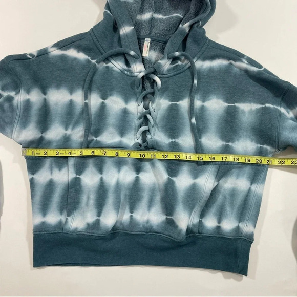 FP Free People Movement Believer Tie Dye Hoodie Ozark Mist Combo - Picture 7 of 7